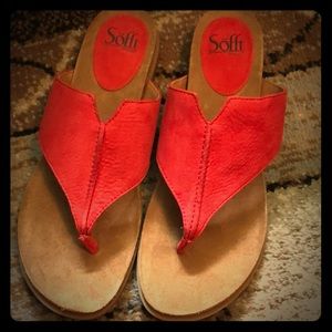 Sofft Red Sandals